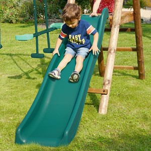 Glissière toboggan double vague pour por