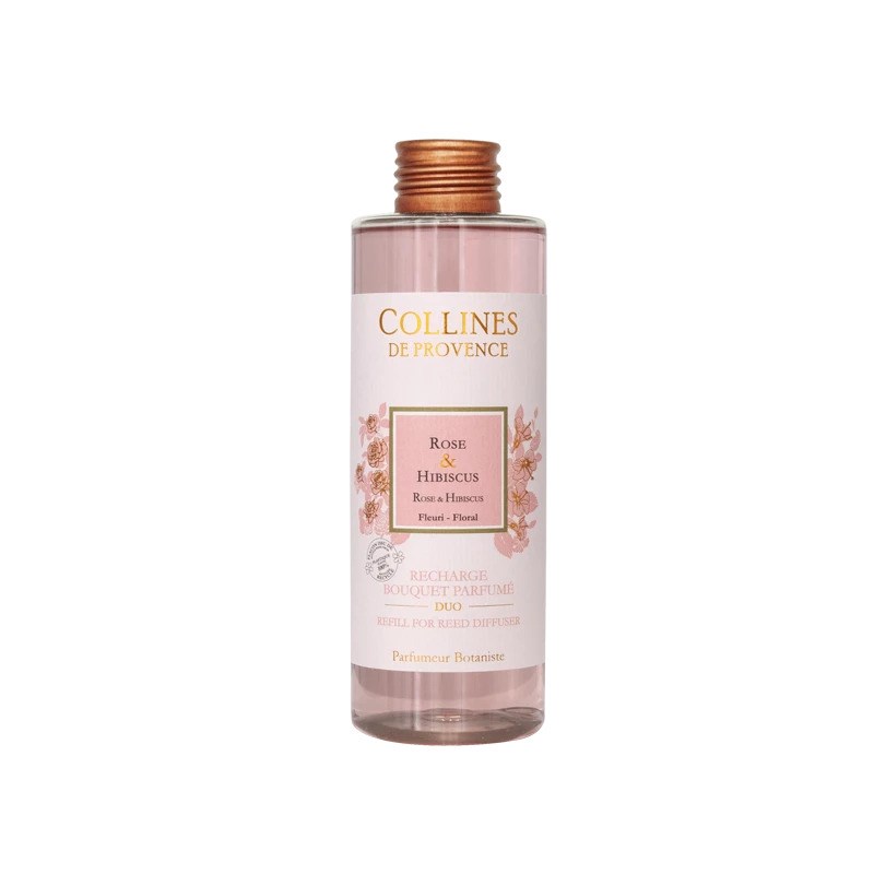Recharge bouquet parfumé rose & hibiscus