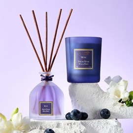 Bougie parfumée musc & fruit noir