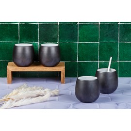Mug 40cl - 4 pc - onyx