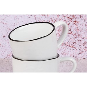 Tasse 12cl - 4 pc - blanc neige
