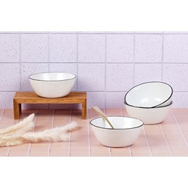 Bol 16cm - 4 pc - blanc neige