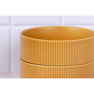 Bol 16,5cm - 4 pc - ocre