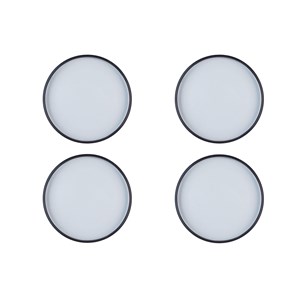 Assiette 28cm - 4 pc - onyx
