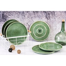 Assiette 27cm - menthe