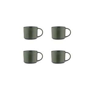 Mug 50cl - 4 pc - olive