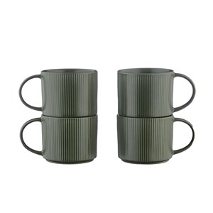 Mug 50cl - 4 pc - olive