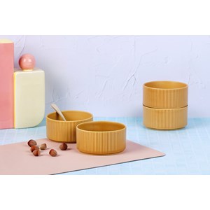 Bol - 4 pc - ocre