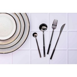 Ménagère 24 pc - black