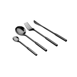Ménagère 24 pc - black