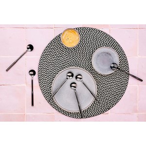 Ménagère 24 pc - black