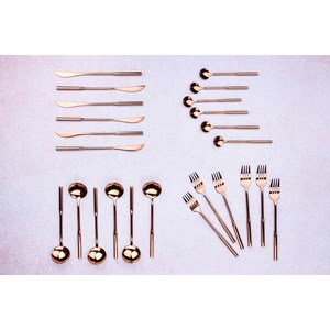 Ménagère 24 pc - copper