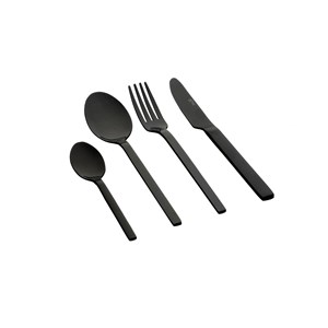 Ménagère 24 pc - black