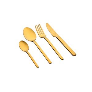 Ménagère 24 pc - gold