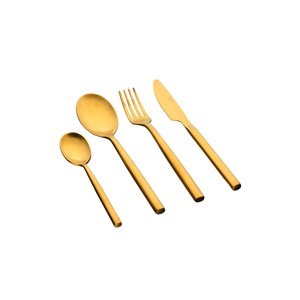 Ménagère 24 pc - gold