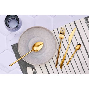 Ménagère 24 pc - gold