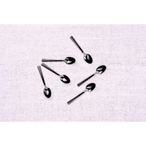 Coffret 6 petites cuillères - black