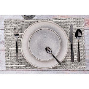 Coffret 6 petites cuillères - black