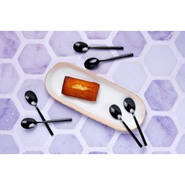 Coffret 6 petites cuillères - black