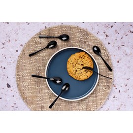 Coffret 6 petites cuillères - black