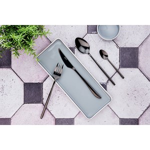 Coffret 6 petites cuillères - black