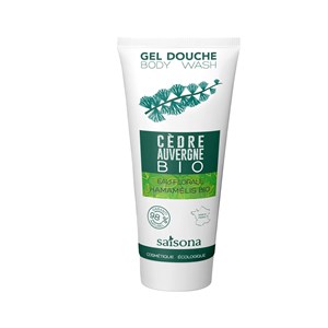 Gel douche naturel cèdre d'auvergne bio