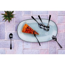 Coffret 6 petites cuillères - black