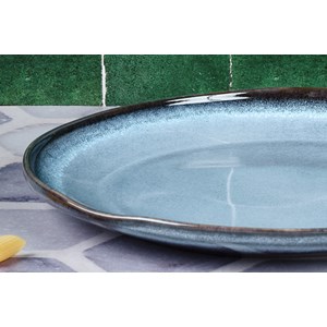 Plateau de service 33cm - mer