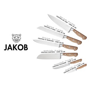 Couteaux de cuisine jakob - 6 pc