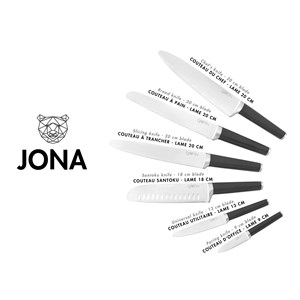 Couteaux de cuisine jona - 6 pc