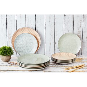 Service complet - 42 pc - pastel