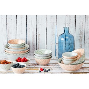 Service complet - 42 pc - pastel