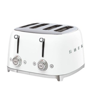 Grille-pain smeg tsf03wheu blanc 2000 w