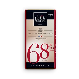 Tablette chocolat noir 68% mexique