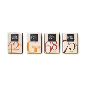 Coffret dégustation 24 carrés chocolat