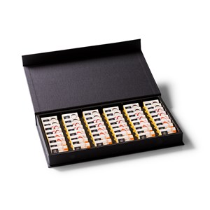 Coffret tentation 48 carrés de chocolat
