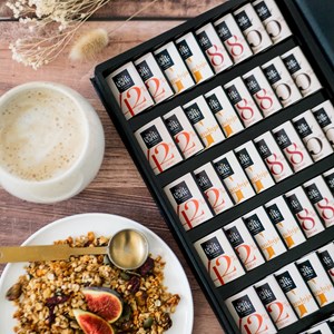 Coffret tentation 48 carrés de chocolat