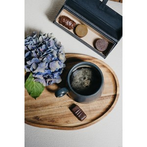 Coffret tendresse 4 bonbons de chocolat