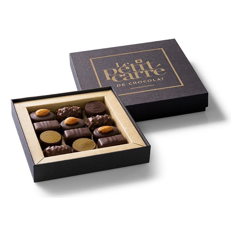 Coffret douceur 12 bonbons de chocolats
