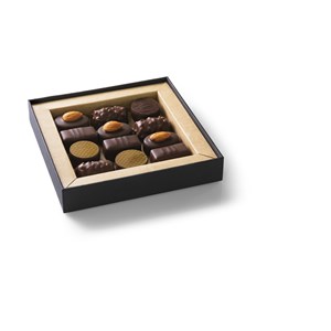 Coffret douceur 12 bonbons de chocolats