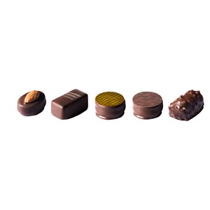 Coffret allure 18 bonbons de chocolats