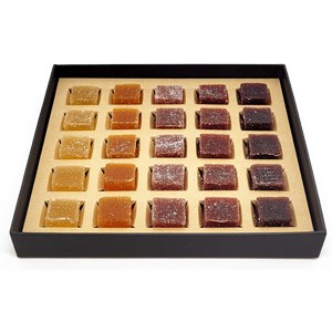 Coffret caprice 25 pâtes de fruits