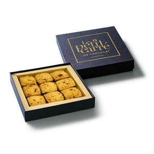 Coffret douceur 18 sablés noisette