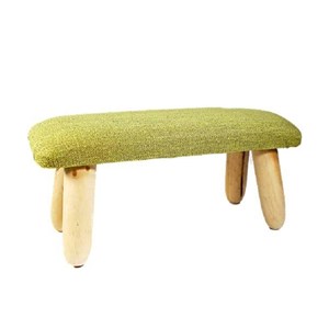 Banc de méditation en bois