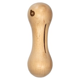 Hochet bébé bois naturel sonore