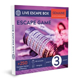 Escape box semaine 3 joueurs