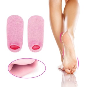 Chaussettes spa hydratantes roses