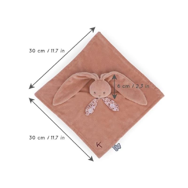 Doudou lapin terracotta lapinoo 30 cm (Kaloo) - Image 1