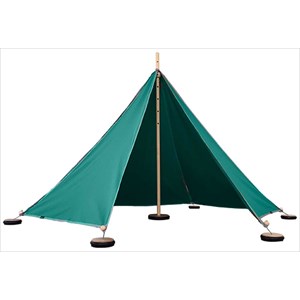 Tente abel s - 5 triangles turquoise