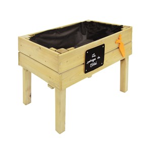 Potager sur pieds en bois pour enfant